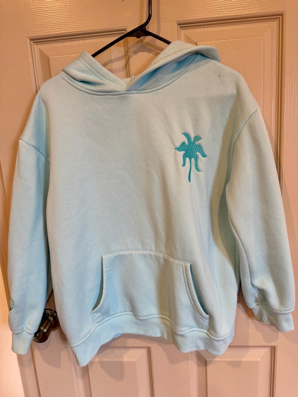 Light Blue Women's Hoodie Sweatshirt